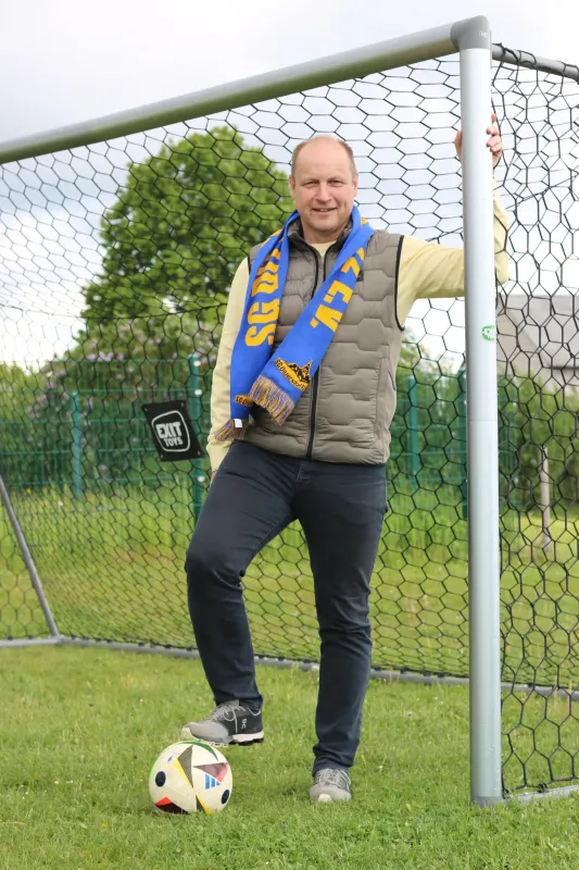 SG dankt Vereinsmitglied und Sponsor René Kolbe