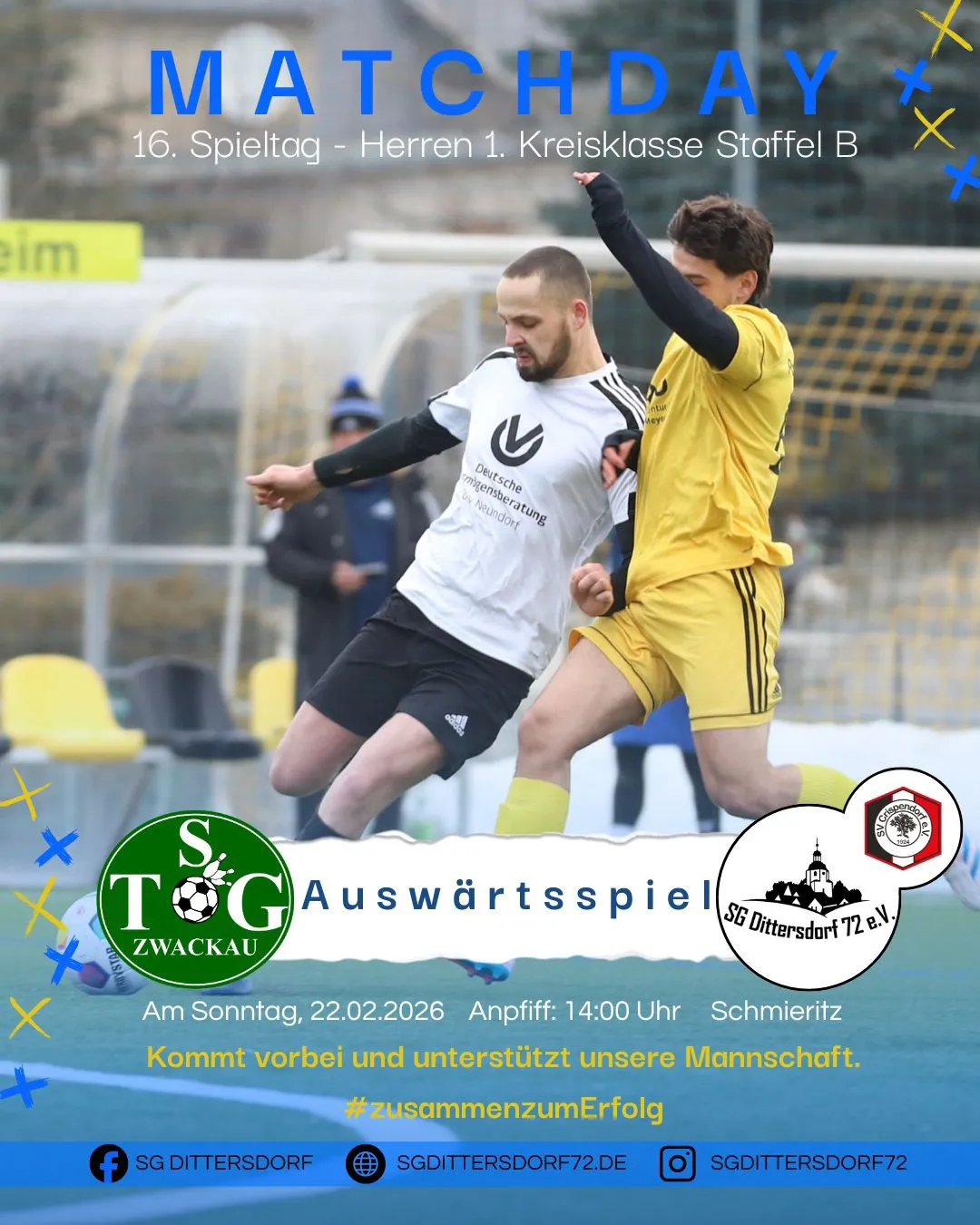 (1M) Aufgalopp in Schmieritz gegen die TSG Zwackau