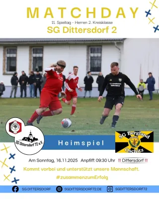 (2M) Schweres Heimspiel für unsere Zweite.