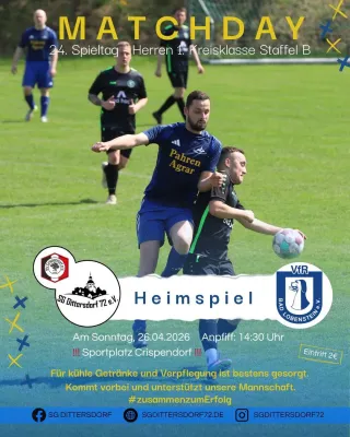 (1M) Am Sonntag gegen den Tabellenführer