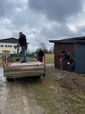 Bauabschnitt - 1 Ballfangnetz