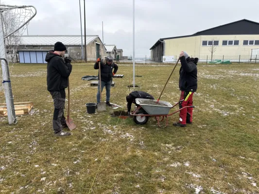 Bauabschnitt - 1 Ballfangnetz