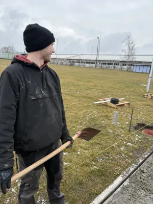 Bauabschnitt - 1 Ballfangnetz