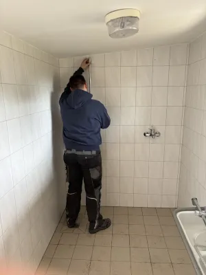 Bauabschnitt - 2 Ballfangnetz