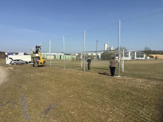 Bauabschnitt - 2 Ballfangnetz